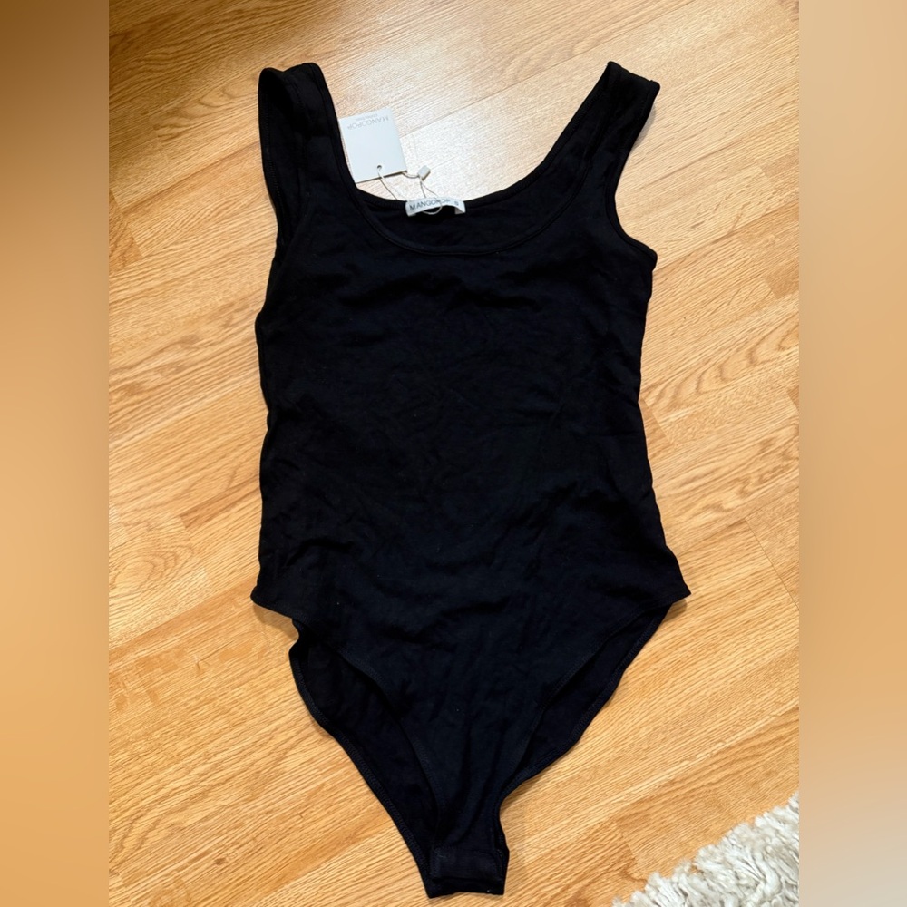 Black Tank Bodysuit